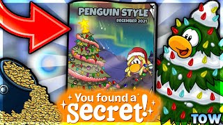 🌟 DECEMBER 2021 PENGUIN STYLE SECRETS 🎄  Club Penguin Rewritten [upl. by Orji]