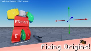 Origin rig point fix  Roblox Studio [upl. by Narba]