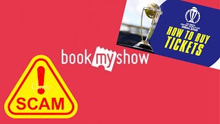 BookMyShow Scam on BookingWorld Cup 2023Tickets Sold Out [upl. by Gnihc]