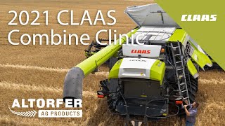 2021 CLAAS Combine Clinic  Altorfer Ag Products [upl. by Eilzel532]