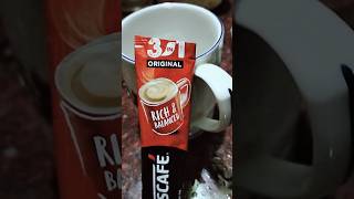 Nescafe 3in1 coffee recipe ☕ shorts youtubeshorts [upl. by Yul427]