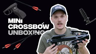 Unboxing a Mini Crossbow  Ballista BAT Pistol Crossbow Review [upl. by Zetram]