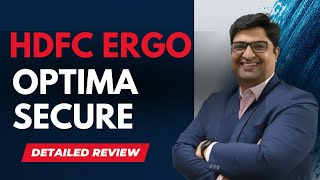 HDFC ERGO OPTIMA SECURE  Best Health Plan Comprehensive Protection for a Secure Future [upl. by Esma]