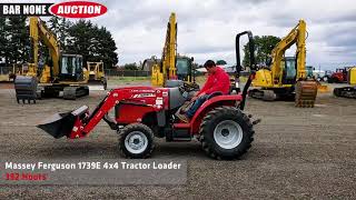 2014 Massey Ferguson 1739E 4x4 Tractor Loader [upl. by Oigaib]