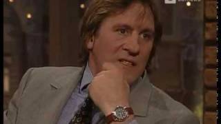 Gerard Depardieu bei Harald Schmidt Show  16041996  Part II [upl. by Lovering]