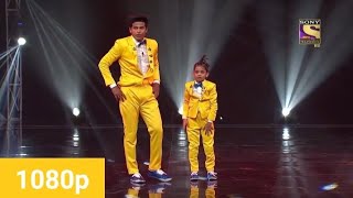 tusharshetty95 and Tejas verma badtameezdil song1080p  super dancer chapter 3 episode 12 [upl. by Demahum]