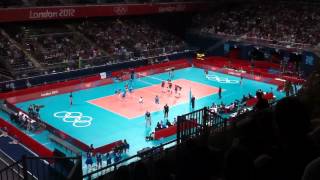 London 2012  Volleyball [upl. by Nylirem123]