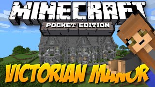 Beautiful Victorian Manor  Minecraft Pocket Edition [upl. by Droflim]