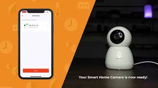 How to connect Denver Smart Home Cameras to Tuya Smart App [upl. by Lertnahs]