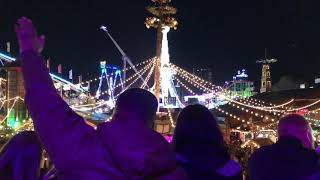 Great entertainment at the Bavarian Village in Hyde Park Winter Wonderland [upl. by Kosey928]