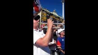 Barmy Army singing take the Urn Home at Adelaide 2013 [upl. by Retsam]