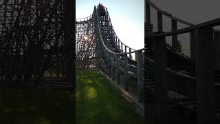 Zippin Pippin Close Up Slow Motion Bay Beach Amusement Park Green Bay WI 72524 [upl. by Tristan88]