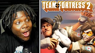 Overwatch Fan Reacts to Team Fortress 2 vs Overwatch The Winglet [upl. by Athal]