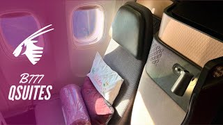 16 HOURS  Qatar Airways B777 QSuites  Doha to Atlanta  Al Mourjan Garden Lounge [upl. by Fitting245]