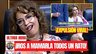 ¡EXPULSAN a MARÍA JESÚS MONTERO del CONGRESO por GESTOS OBSCENOS [upl. by Dieterich204]