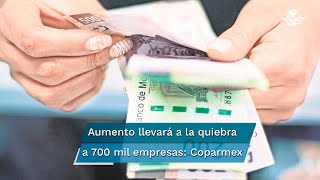 Conasami aprueba incremento de 15 al salario mínimo subirá a 1417 pesos [upl. by Borlase251]