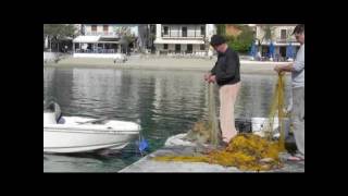 Katigiorgis Pelion Greece Fishermen Takis and Dimoswmv [upl. by Siravat]