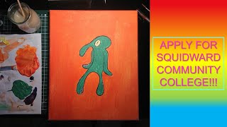 BOLD AND BRASH How to apply for Squidward Community College [upl. by Llennoc]