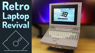 Unlocking Retro Laptop Secrets  Toshiba Satellite Restoration amp History [upl. by Sonitnatsok]