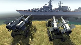 The new Ukrainian missile HARPOON 300 destroyed the entire Russian warships [upl. by Davidoff]