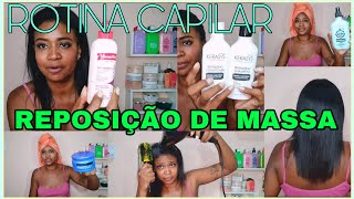 COMO ENCORPAR DAR VOLUME A CABELO FINO RALO COM QUEBRA ROTINA CAPILAR COMPLETA DICAS DE PRODUTOS [upl. by Newel]