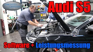 Audi S5 Software  Leistungsmessung  Christen amp Denoth Automobile [upl. by Gefen645]