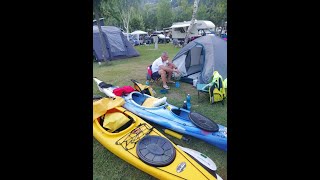 da DOMASO a SAN FEDELINO in Kayak Comolake [upl. by Johann364]