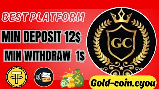 GOLD COIN is a decentralized blockchain with smart contract functions is the native cryptocurrency [upl. by Sej]