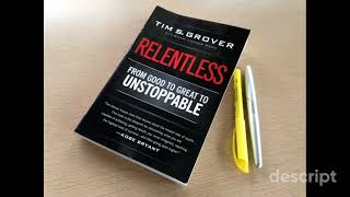 Relentless by Tim S Grover  FULL Audiobook [upl. by Ahsien976]