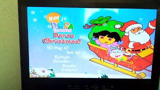 Doras Christmas DVD Menu Walkthrough [upl. by Sedgewinn]