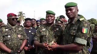 DEFENSE  des engins roulant pour le BOR 4èmè Région Militaire RTG GUINEE 224 [upl. by Etteve]