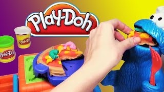 DibusYmas Play Doh Pizzeria playset play dough by Unboxingsurpriseegg [upl. by Nauht163]