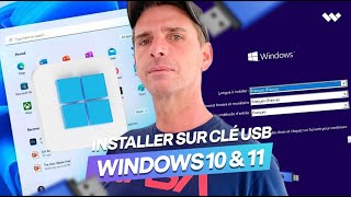 Comment installer Windows 10 amp 11 sur une clé USB Tuto 2022 [upl. by Elexa893]
