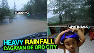 HEAVY RAINFALL IN CAGAYAN DE ORO CITY  AJPOT IS BACK IN THE HOUSE  MINDANAO PHILIPPINES 2022 [upl. by Palila9]