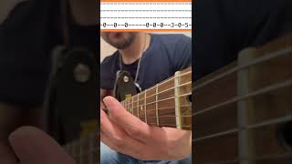 Another one bites the dust guitar intro Easytabs guitar queen [upl. by Rik]