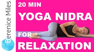 Yoga Nidra for Relaxation amp Sleep MOST RELAXING 20 minute Guided Meditation 2020 [upl. by Damiano231]