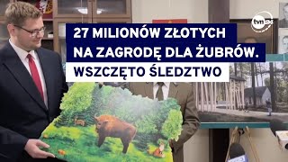 Zagroda żubrów pod lupą prokuratury Rusza śledztwo po reportażu TVN24 [upl. by Nicoline]