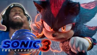 WOLFIE Reacts SONIC THE HEDGEHOG 3 MOVIE OFFICIAL TRAILER REACTION [upl. by Nerrak379]