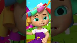 Boo Boo Song shorts nurseryrhymes Kidssongs babybigcheese babysongs cartoonvideos [upl. by Adnahsat]