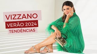 VIZZANO COLEÇÃO VERÃO 2024  CALÇADOS E TENDÊNCIAS VERÃO 2024 VIZZANO SAPATOS [upl. by Lethia]