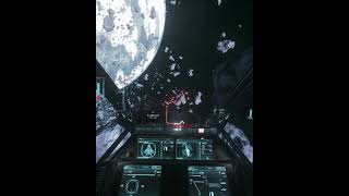 Anvil F8C vs Origin 325a Full Battle  Omnis  gaming pvp dogfight sweat duel [upl. by Novyaj]