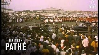 Accra  Ghana Acclaims Queen And Duke 1961 [upl. by Conway294]