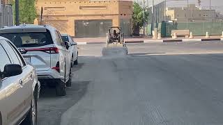 Road repairing procedure in abqaiq City [upl. by Gad]