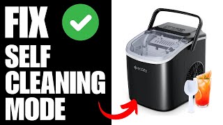 Ecozy Ice Maker Self Cleaning Mode  CLeaning Instructions [upl. by Wescott]