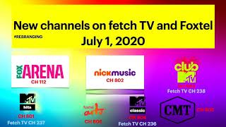 New channels on Foxtel July 2020 [upl. by Rhtaeh950]