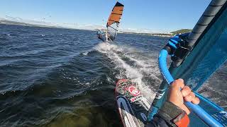 WINDSURF LA NAUTIQUE ETANG DE THAU LE 28092024 FRANCE GOPRO [upl. by Anawed]