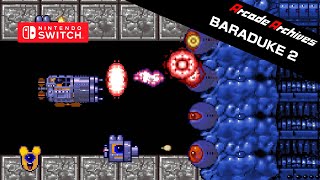 Arcade Archives BARADUKE 2 Gameplay Nintendo Switch [upl. by Sessler907]