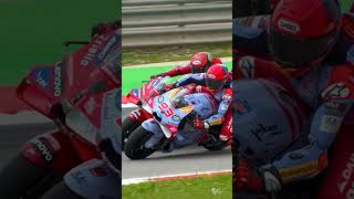 Marc Marquez and Pecco Bagnaia clash 💥  2024 PortugueseGP [upl. by Hgielyak]