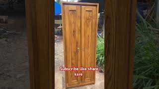 Wooden almirah design ideas achi video dekhne ke liye subscribe Karo [upl. by Lednek]