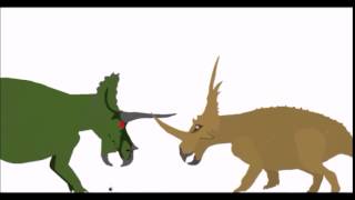 EDB styracosaurus vs triceratops PIVOT [upl. by Wallinga]